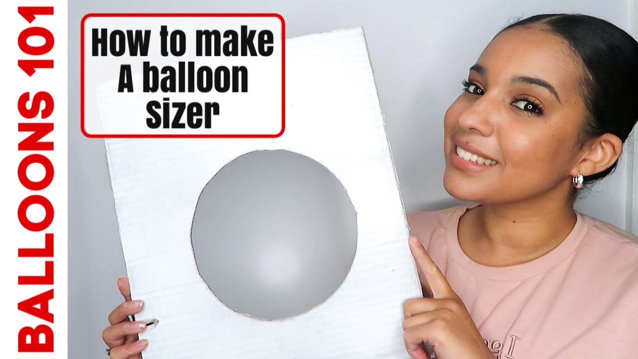 DIY Balloon Sizer Template and Instructions DIGITAL DOWNLOAD -  Denmark