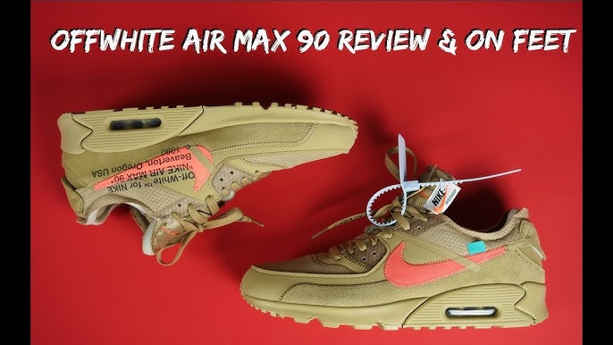 OFF-WHITE X Air Max 90 Ice On-Feet Pictures