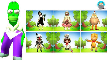 🐹 IRRADIATED HOMER SIMPSON VS ALL DARK DECEPTION CHAPTERS 1-4. Garry