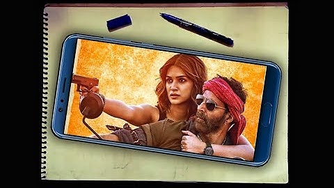 Bachchhan paandey | Akshay Kumar | Kriti Sanon | Bachchhan paandey Drawing/Drawing/Drawing tutorial
