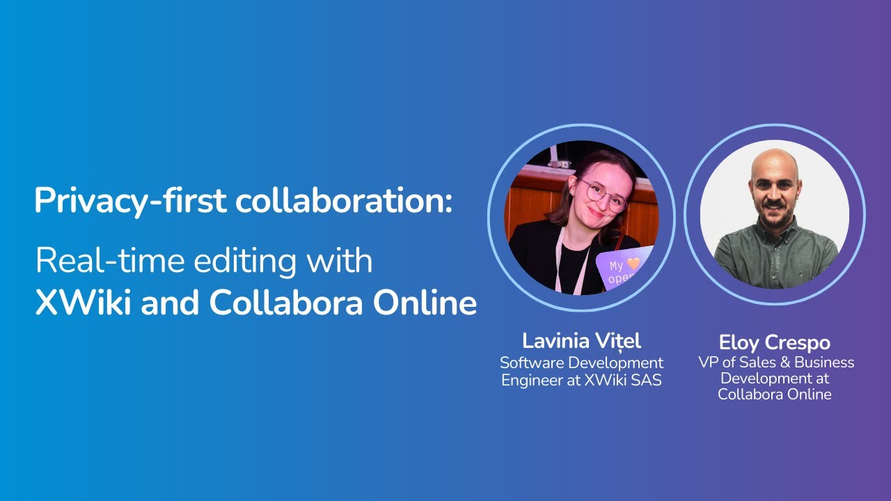 Real-time editing in XWiki with Collabora Online