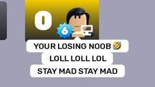 When your opponent spams in the chat in Rivals...