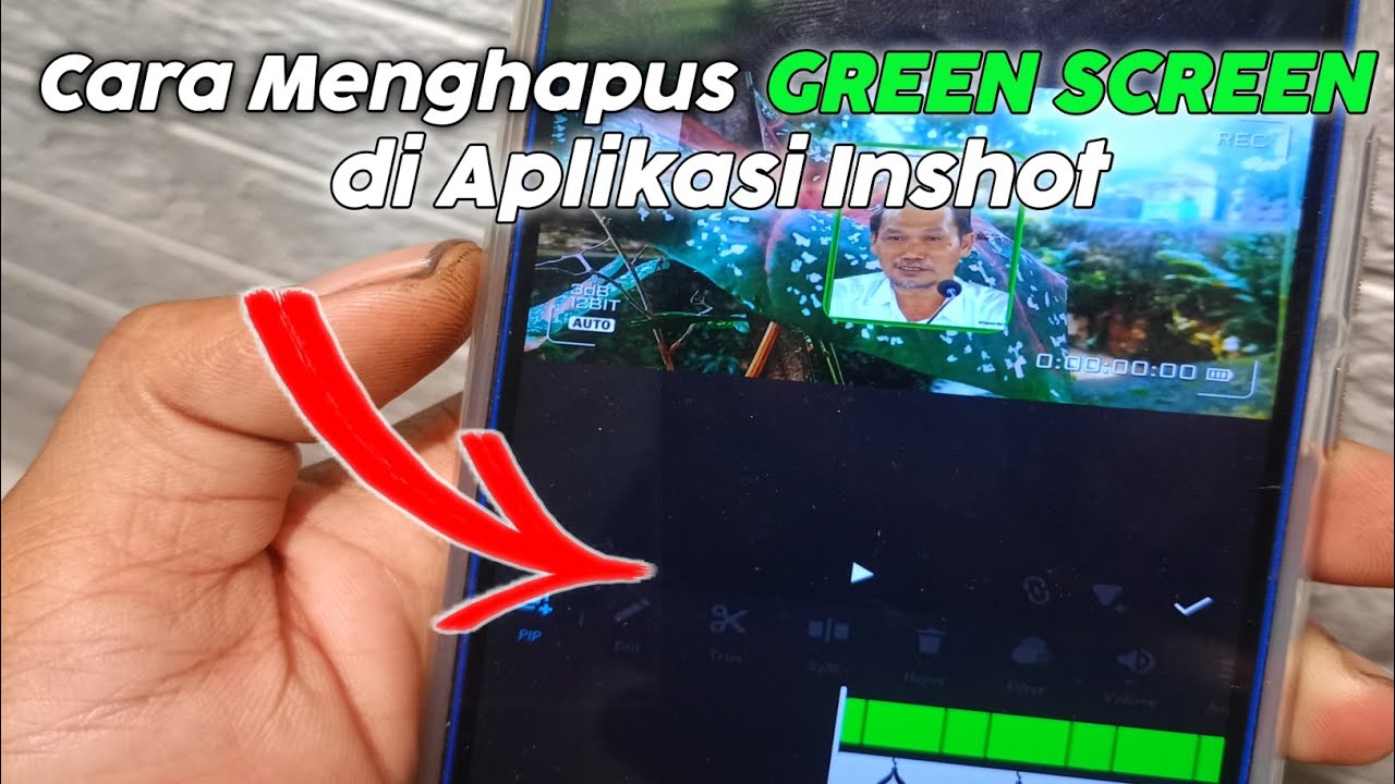 Cara Menghapus Green Screen video di Aplikasi Inshot