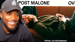 Martell Reacts To Post Malone - Overdrive (Official Live Performance)