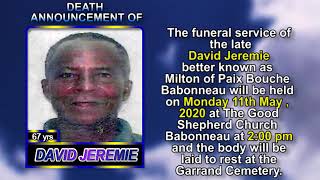 David Jeremie short