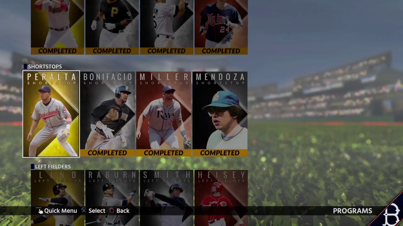 MLB The Show 18 Missions Grind