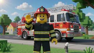 Roblox Firefighter Saves a Cat Stuck in a Tree! | Heartwarming Rescue Animation
