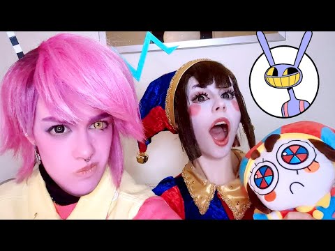 Digital Circus Q&A in COSPLAY!