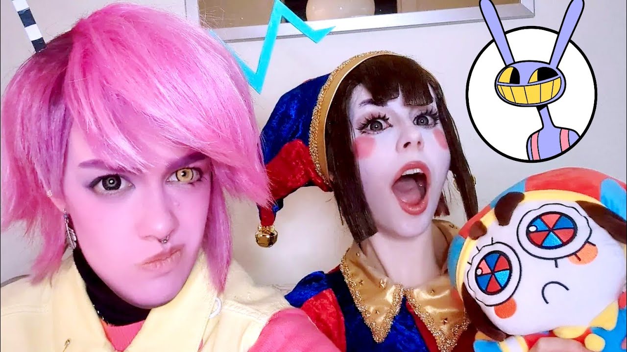 Digital Circus Q&A in COSPLAY!