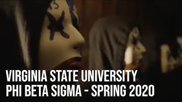 Phi Beta Sigma Reveals Its Spring 2020 Line at Virginia State University