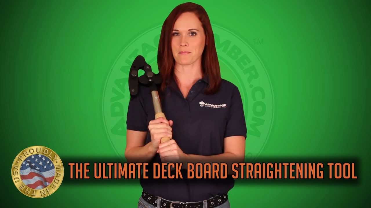 The Hardwood Wrench™ - The Ultimate Deck Board Tool