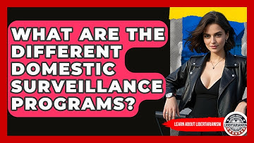 What Are The Different Domestic Surveillance Programs? - Learn About Libertarianism