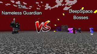 The Nameless Guardian vs DeepSpace Bosses Mob Battle Minecraft