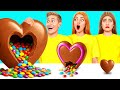 大・中・小フードチャレンジ | クレイジーな食事事情 Jelly DO Challenge