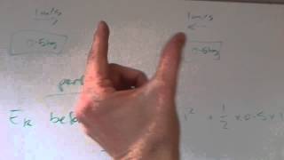 Spring energy in elastic collisions
