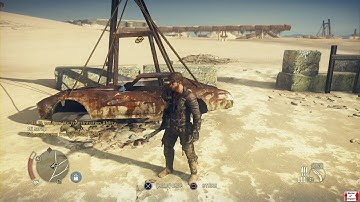 Mad Max Walkthrough (Blind) (PS4) Part 26 - A New Car Body and A Crazy Convoy Route