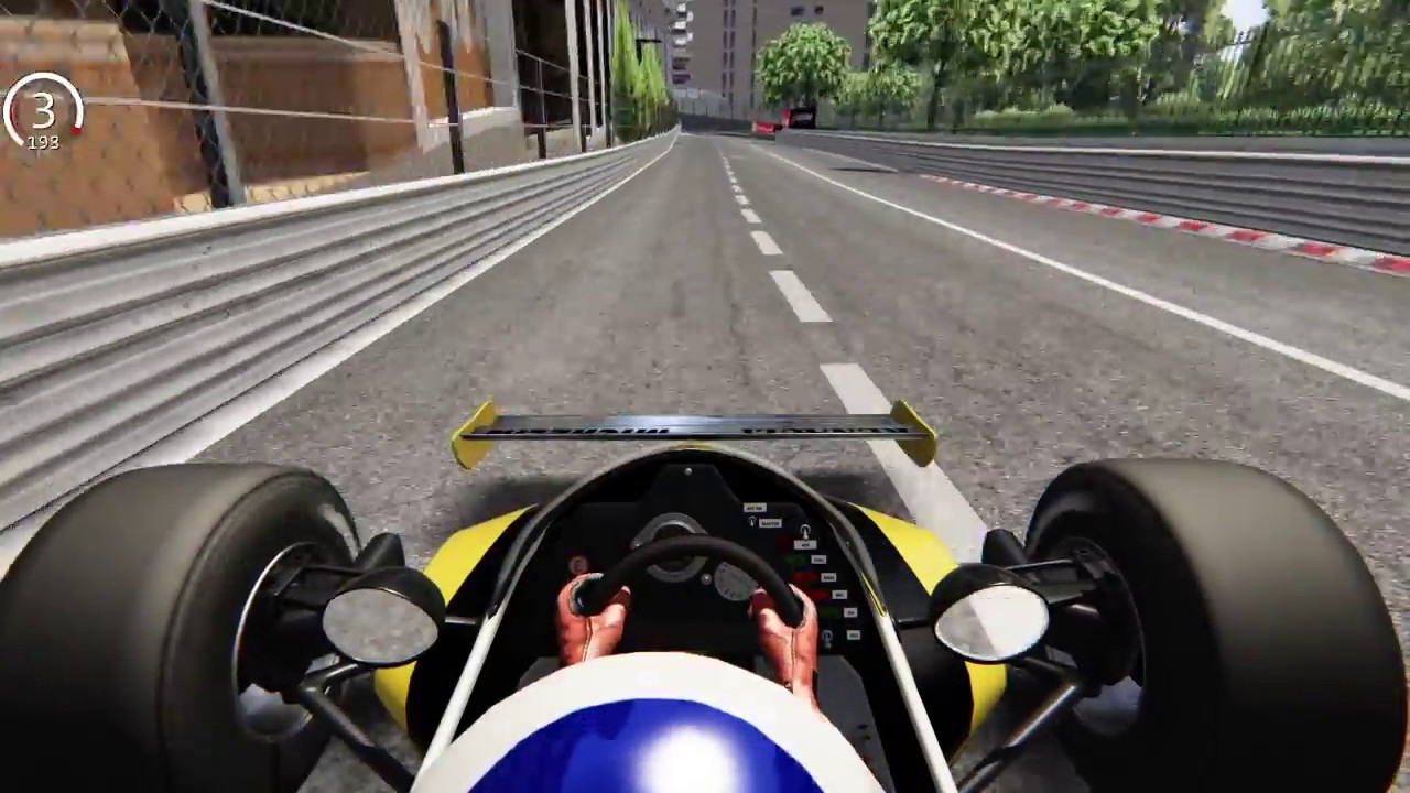 Assetto Corsa F1 Renault 1981 Onboard - Monaco