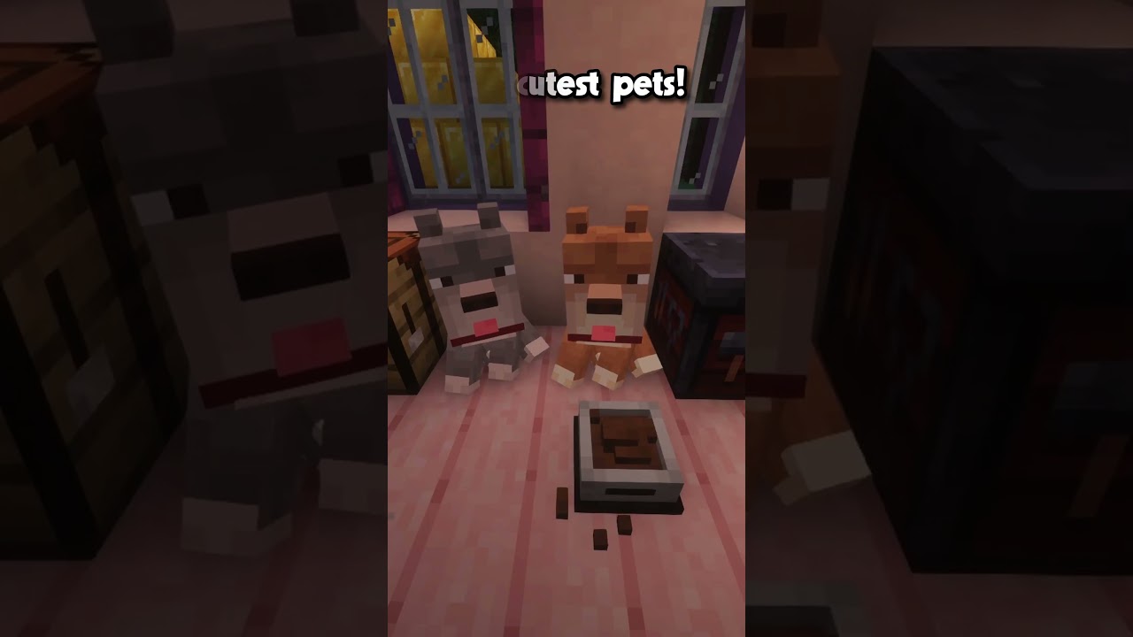You NEED to see these cute Minecraft pets 