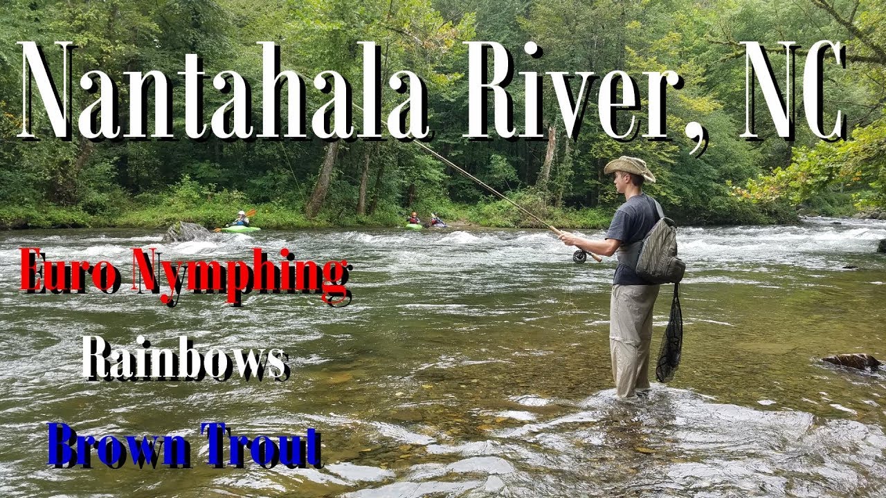 WBD Fly Fishing/Euro Nymphing Nantahala River NC YouTube