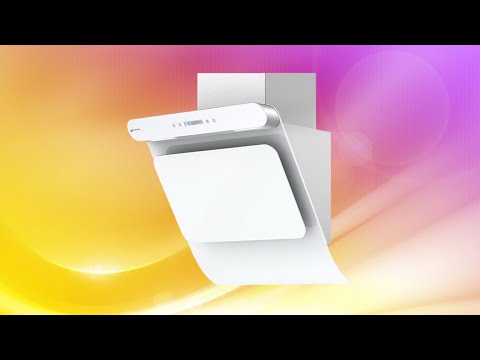 Белая наклонная вытяжка Shindo ARKTUR sensor 60 W/WG 3ETC для кухни Белая наклонная вытяжка Shindo ARKTUR sensor 60 W/WG 3ETC для кухни