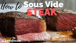 How to cook sous vide steak & finish the 3 ways although i mainly post
recipes for keto or carnivore diets, this is one recipe everyone who
eats me...
