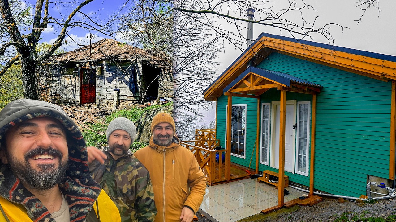 Yurtdışındaki Kariyerini Bırakıp Köye Yerleşti! | Çanakkale'de Ahşap Ev Yapım Süreci