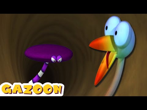 Gazoon-Untergrundabenteuer! |🌋 Lustiger Tiercartoon für Kinder | Gazoon Brasil