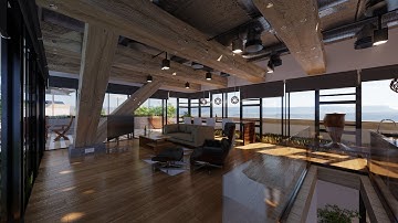 Full animated tour of my largest blender project (4K Eevee render)