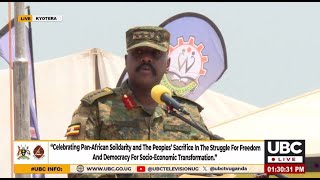 : CDF GEN MUHOOZI KAINERUGABA ACKNOWLEDGES OPERATION SHUJJA, WARNS AGAINST DISRUPTION OF UG's PEACE