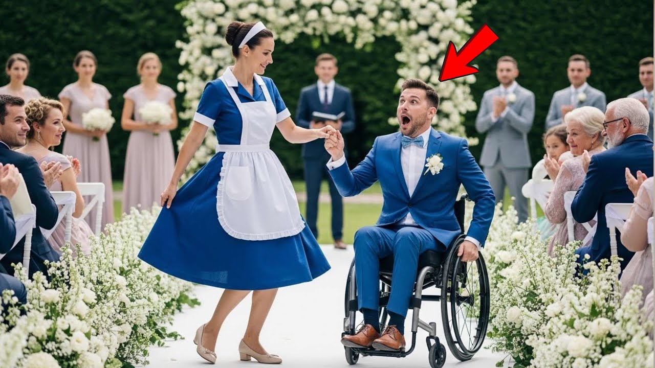 Millonario Parapléjico Fue Abandonado En Su Boda — Pero La Empleada Dijo: “Vamos A Bailar Juntos?”