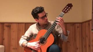 Prelude No 4- Villa-Lobos.   Classical Guitar- David Frost screenshot 5