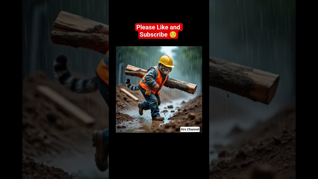 A Construction Worker Cat Shorts Trending