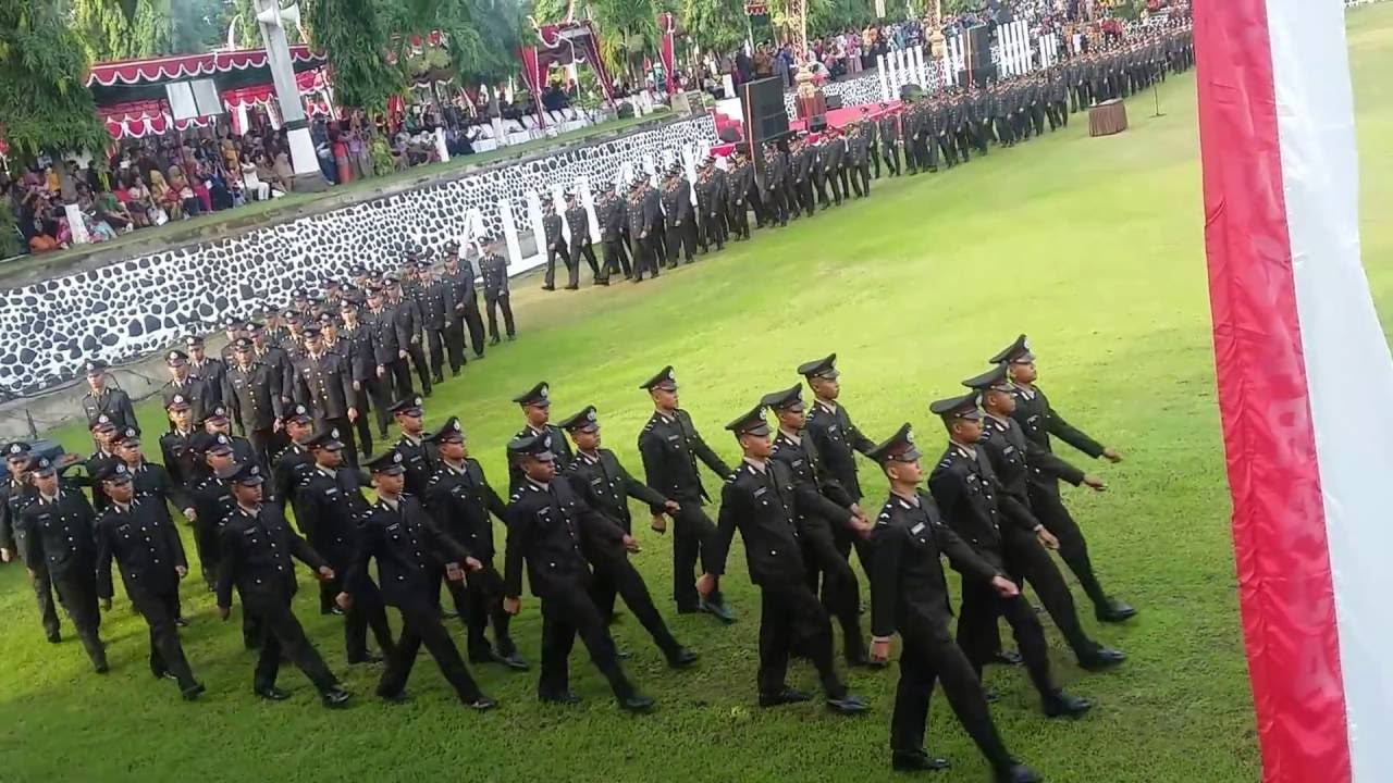 Pelantikan Brigadir Remaja T.A 2016 di SPN Singaraja tanggal 29 Februari 2016