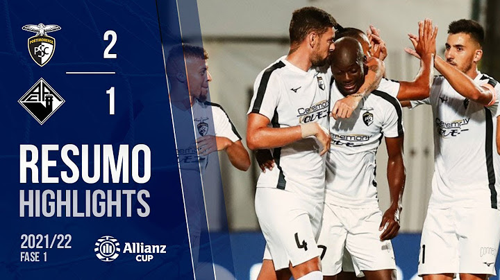 Highlights | Resumo: Portimonense 2-1 A. Académica (Taça da Liga 21/22 - 1ª Fase)