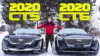 2020 Cadillac CT5 vs 2020 Cadillac CT6 | Super Cruise Test | Is the V6 better than the 4 Cylinder ?