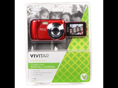 Vivitar Vxx14 Digital Camera review Good Starter Youtube Camera $39.99 Walmart budget section