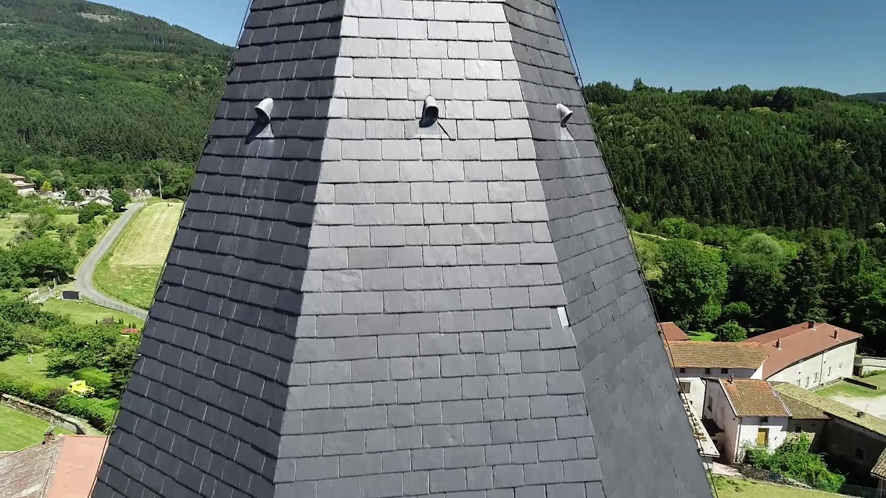 Vollore-ville filmée en drone par Philippe