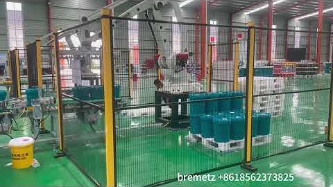 Paint bucket palletizer