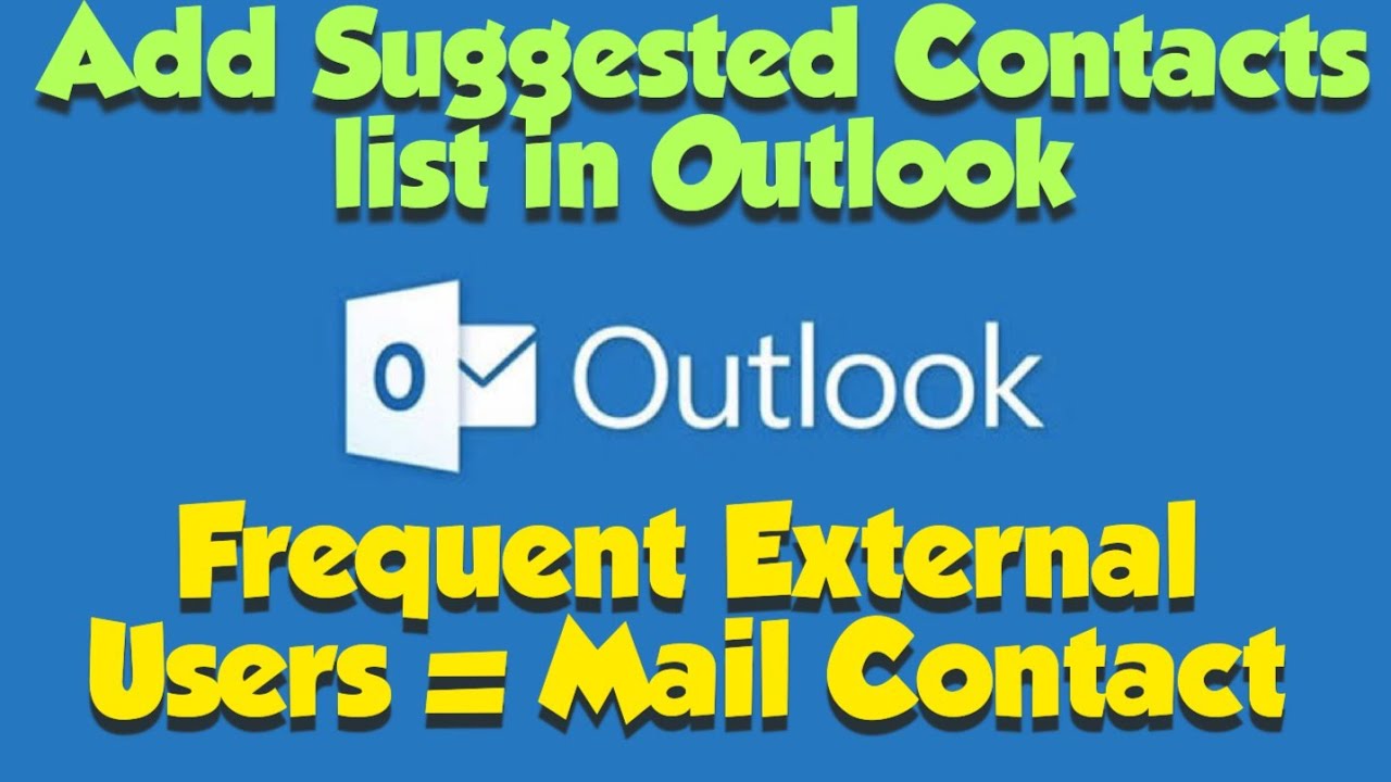 How To Create Mail Contact In Office 365 YouTube