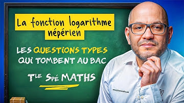 Les questions types au bac sur la fonction Logarithme Népérien - BAC 2025 Terminale Maths Spécialité