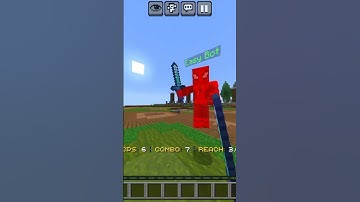 MINECRAFT easybot boxing fight   please subscribe to my channel guys#shorts#minecraft zeqa server
