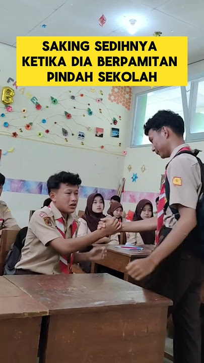 momen sedih ketika sahabat pindah sekolah ‼️‼️‼️ #sahabat #sedih #nangis #sekolah