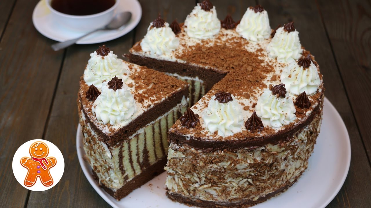 Торт "Мелодия" очень красивый и вкусный ✧ "Melody" Cake (English Subtitles)