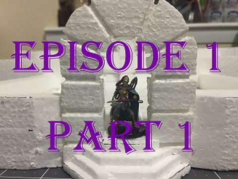 CraftyBastardGames Episode 1:  Styrofoam Build - Part 1