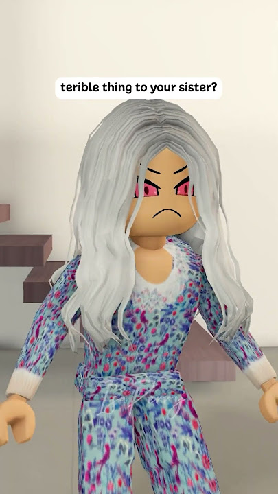BAD Sister 😖😤#roblox #berryave #shorts