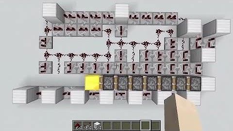 1 Block High Horizontal Piston Extenders From Single To Septuple (Tutorial)