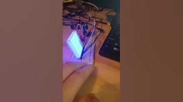 3D printed 8x8 LED matrix with Arduino and MAX7219