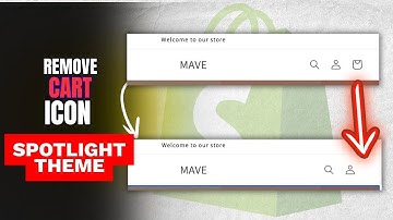 Remove CART ICON From Shopify SPOTLIGHT THEME Header (3 Working Methods)