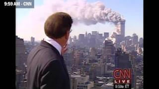 September 11, 2001. Live TV Coverage Montage