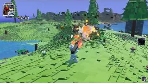 LEGO Worlds Modding | Aimed Bombardment